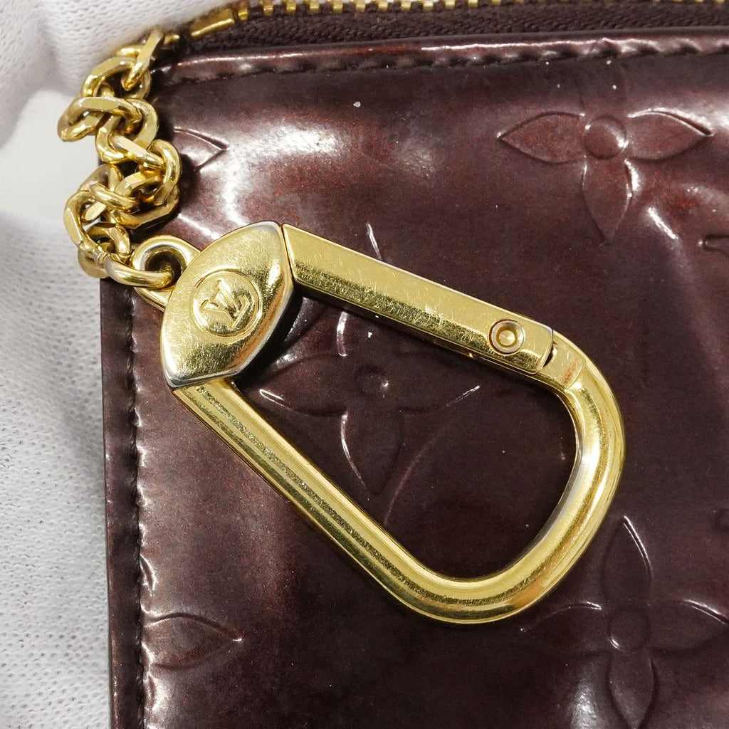 Louis Vuitton Coin Case Vernis Pochette Cles Amaranto — view 9