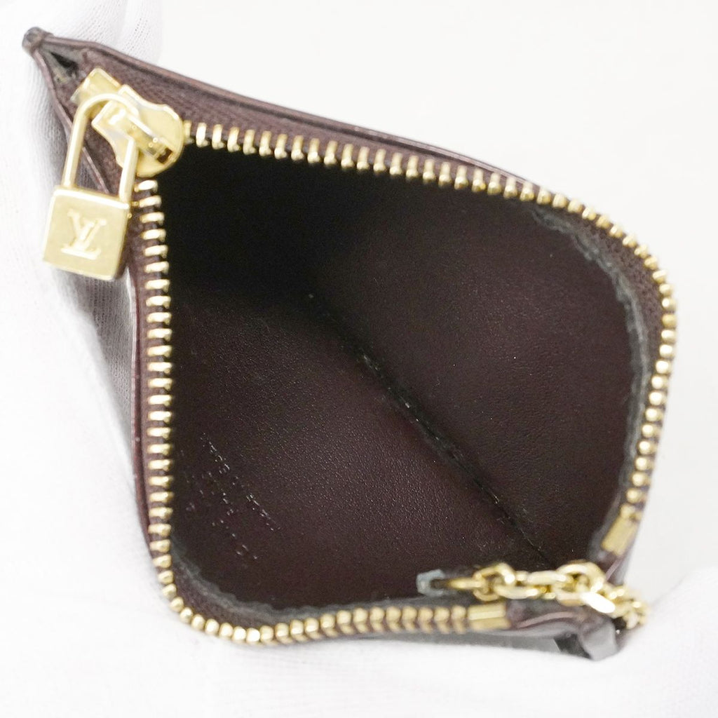 Louis Vuitton Coin Case Vernis Pochette Cles Amaranto — view 4