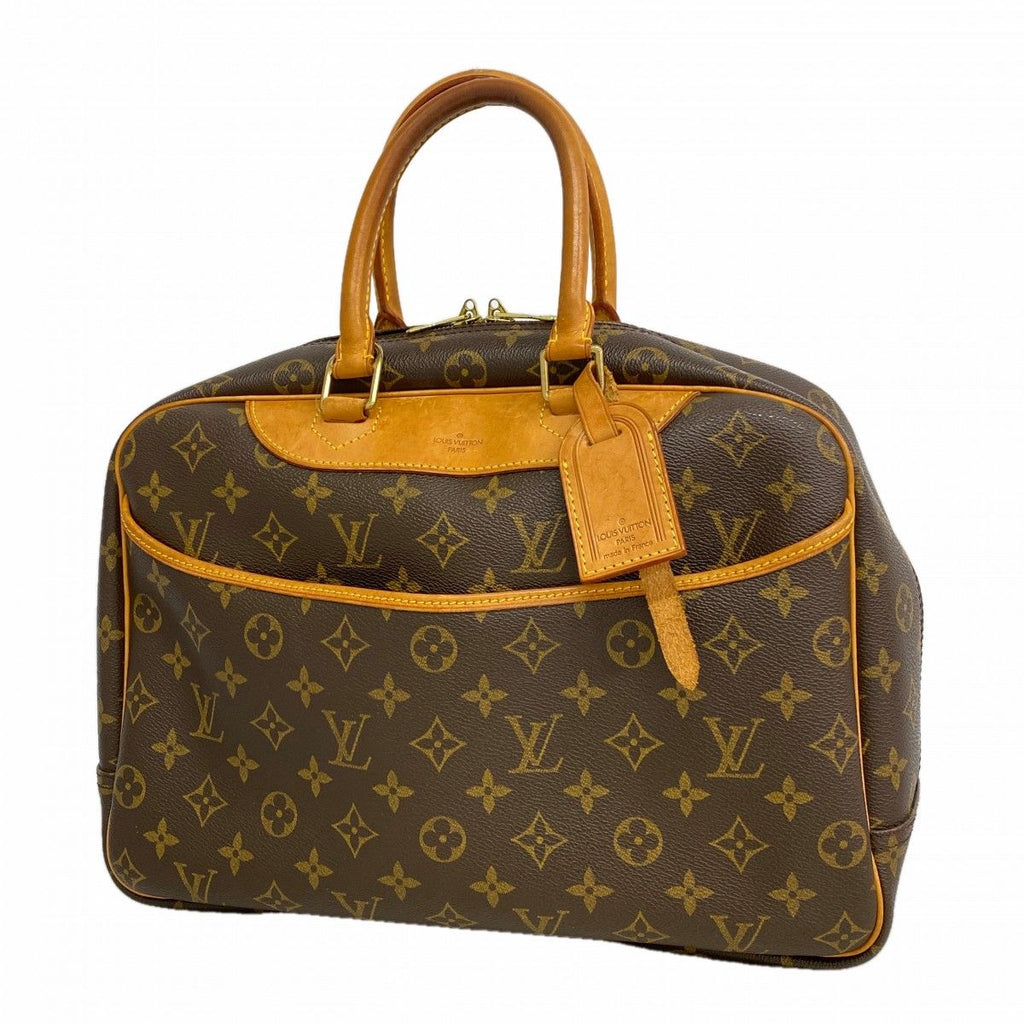 Louis Vuitton Handbag Monogram Deauville Brown