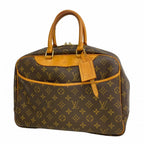 Louis Vuitton Handbag Monogram Deauville Brown