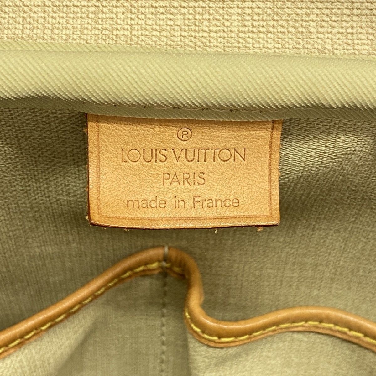 Louis Vuitton Handbag Monogram Deauville Brown — view 5