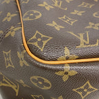 Louis Vuitton Handbag Monogram Deauville Brown — view 6