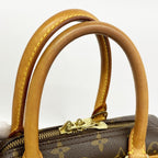 Louis Vuitton Handbag Monogram Deauville Brown — view 9