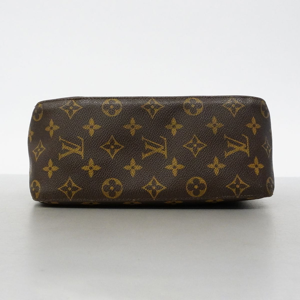 Louis Vuitton Shoulder Bag Monogram Looping MM Brown — view 3