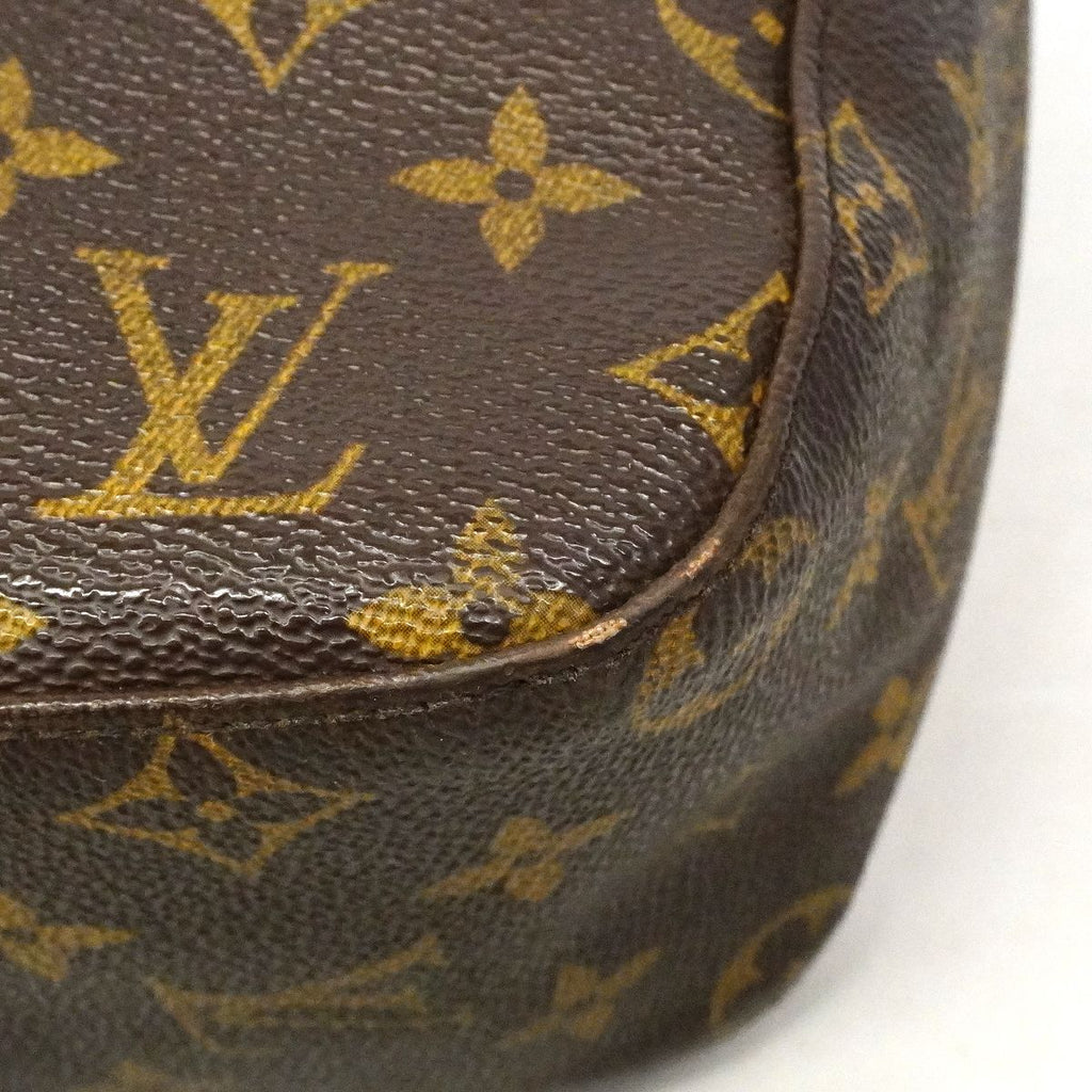 Louis Vuitton Shoulder Bag Monogram Looping MM Brown — view 8