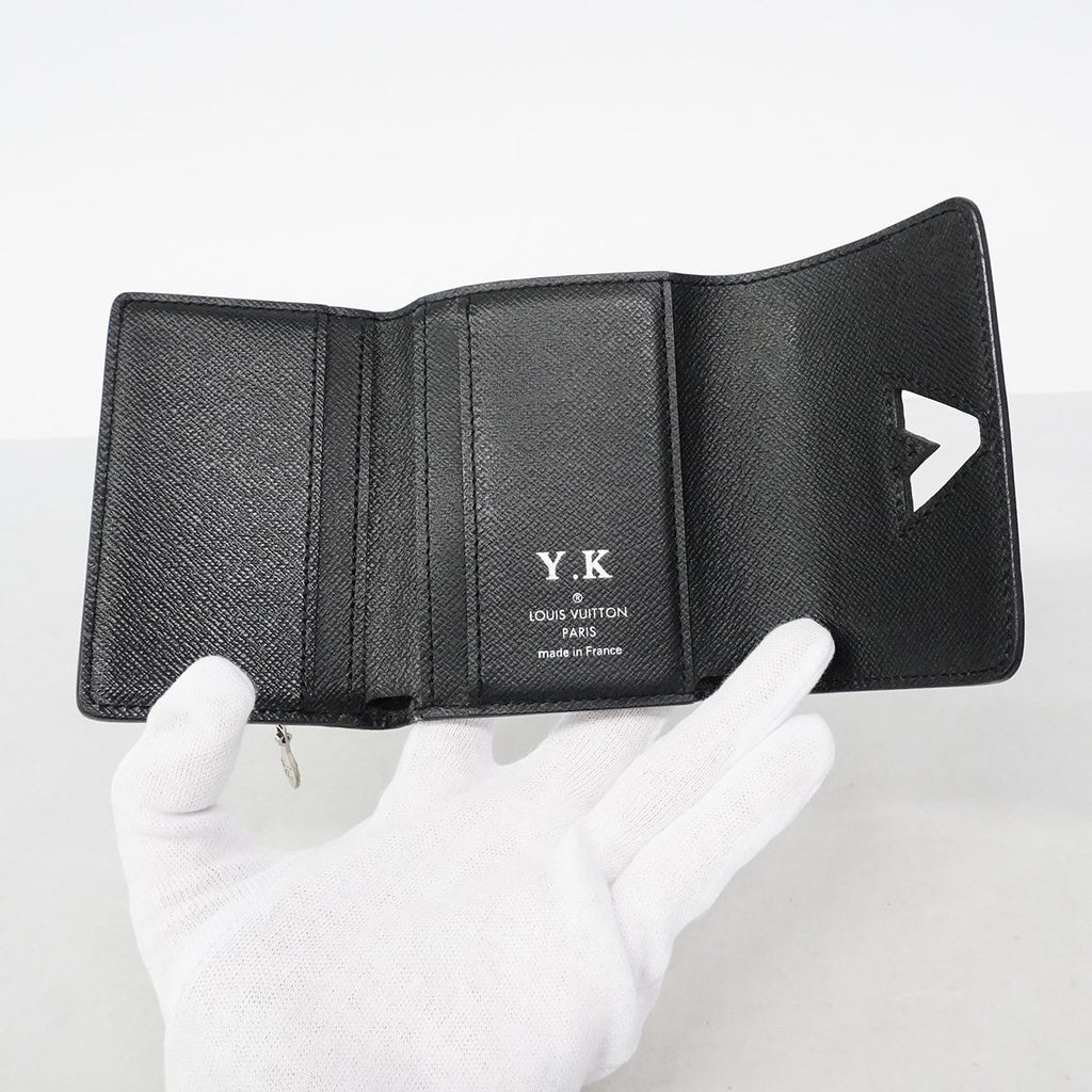 Louis Vuitton Trifold Wallet Epi Portefeuille Twist Compact XS Noir — view 4