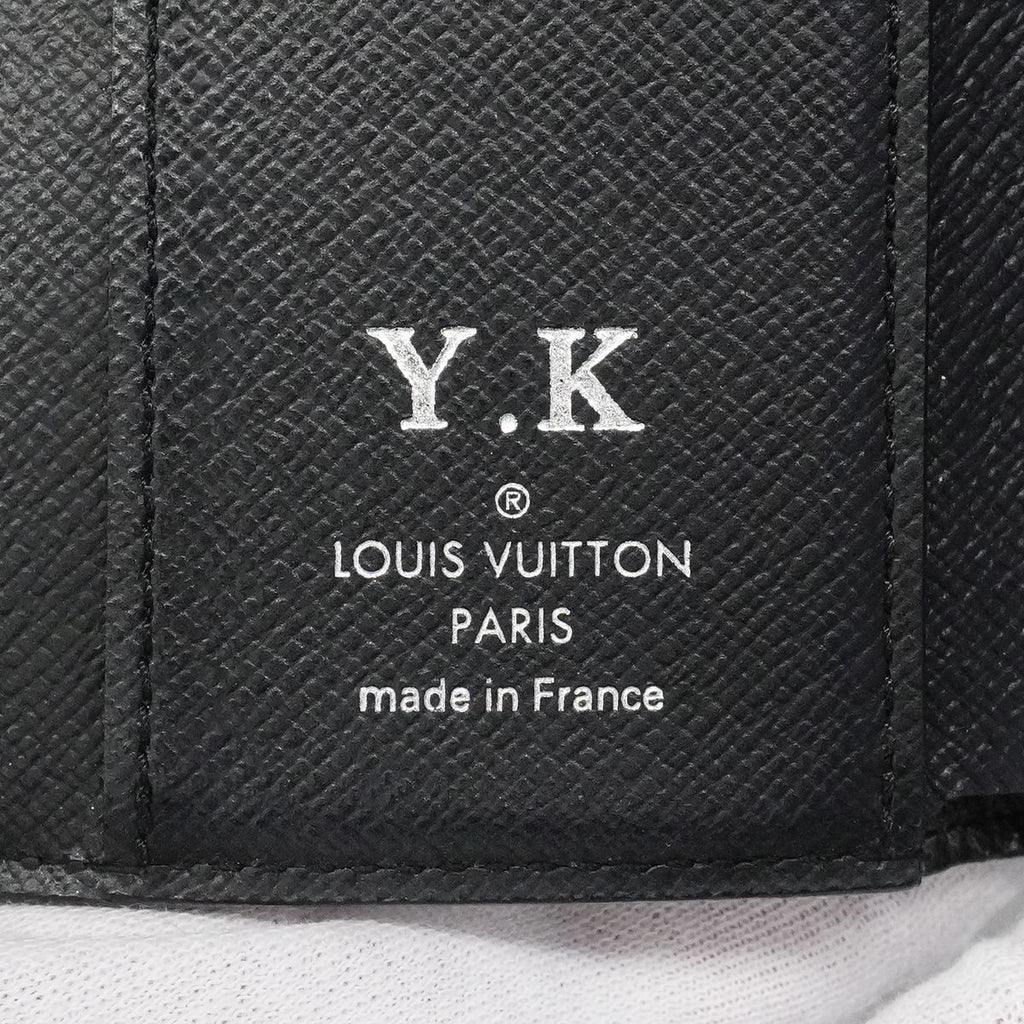 Louis Vuitton Trifold Wallet Epi Portefeuille Twist Compact XS Noir — view 5