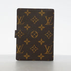 Louis Vuitton Notebook Cover Monogram Agenda PM Brown — view 6