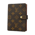 Louis Vuitton Notebook Cover Monogram Agenda PM Brown