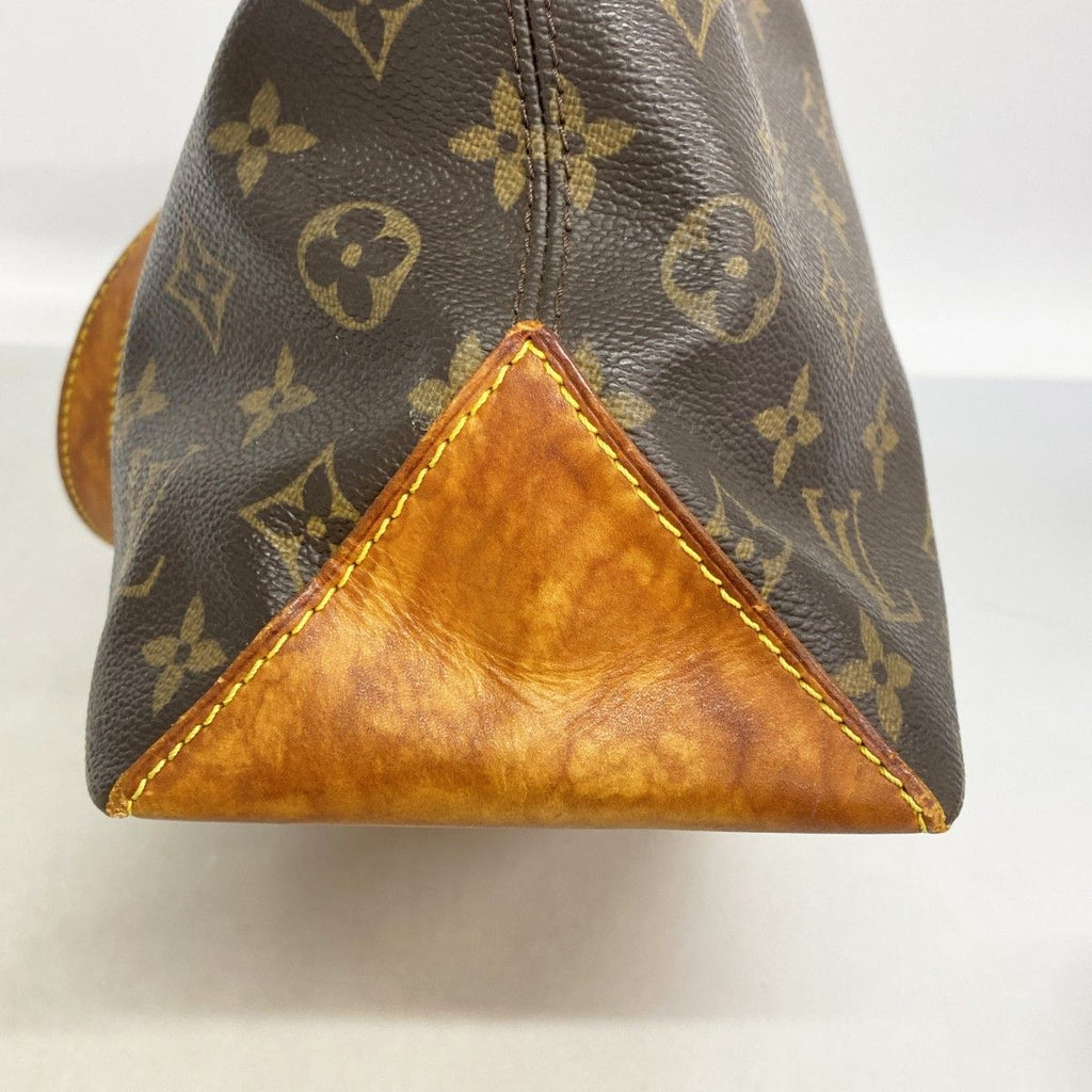 Louis Vuitton Shoulder Bag Monogram Cabas Piano Brown — view 7