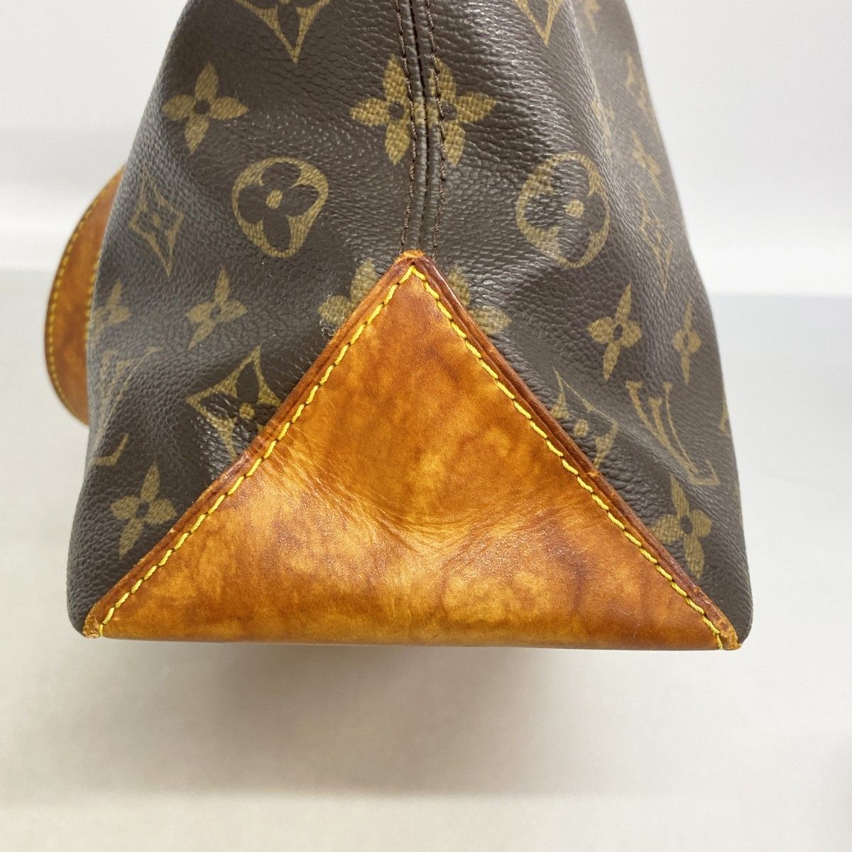 Louis Vuitton Shoulder Bag Monogram Cabas Piano Brown — view 7