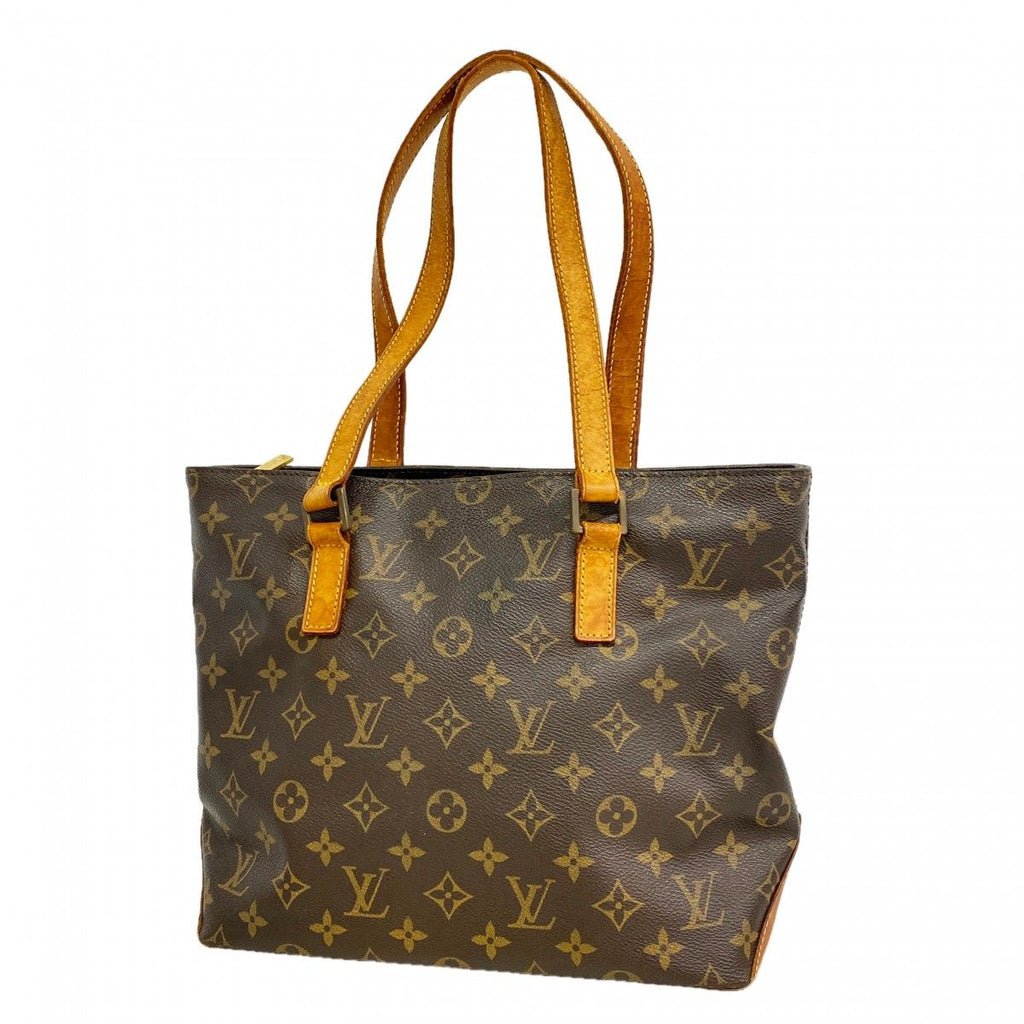 Louis Vuitton Shoulder Bag Monogram Cabas Piano Brown
