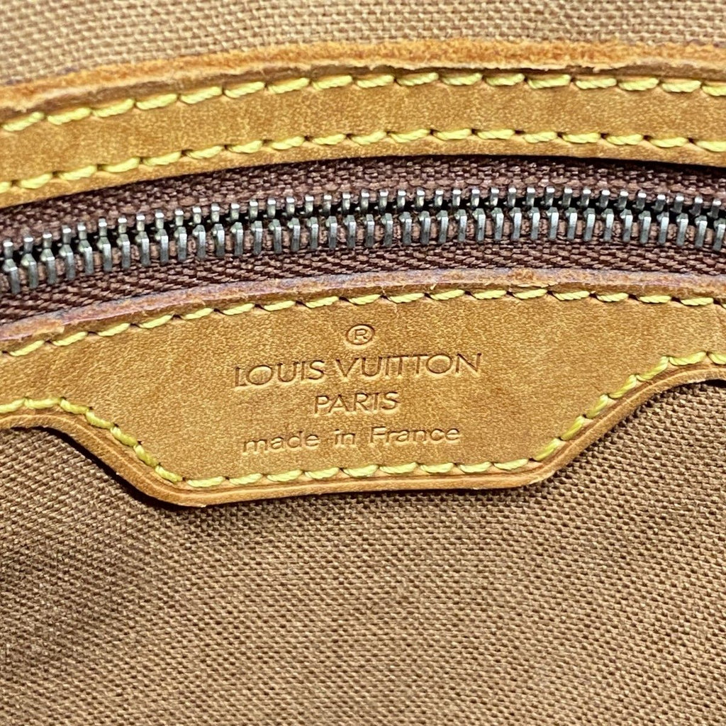 Louis Vuitton Shoulder Bag Monogram Cabas Piano Brown — view 5