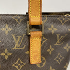 Louis Vuitton Shoulder Bag Monogram Cabas Piano Brown — view 8
