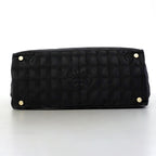 Chanel Tote New Travel Nylon Black Champagne Gold — view 3