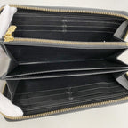 Louis Vuitton Wallet Monogram Embossed Cousin Zippy Noir — view 3
