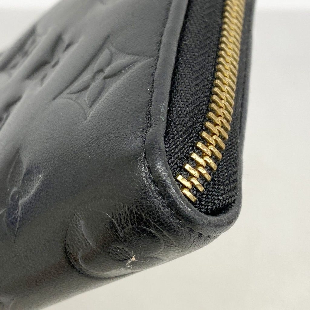 Louis Vuitton Wallet Monogram Embossed Cousin Zippy Noir — view 5