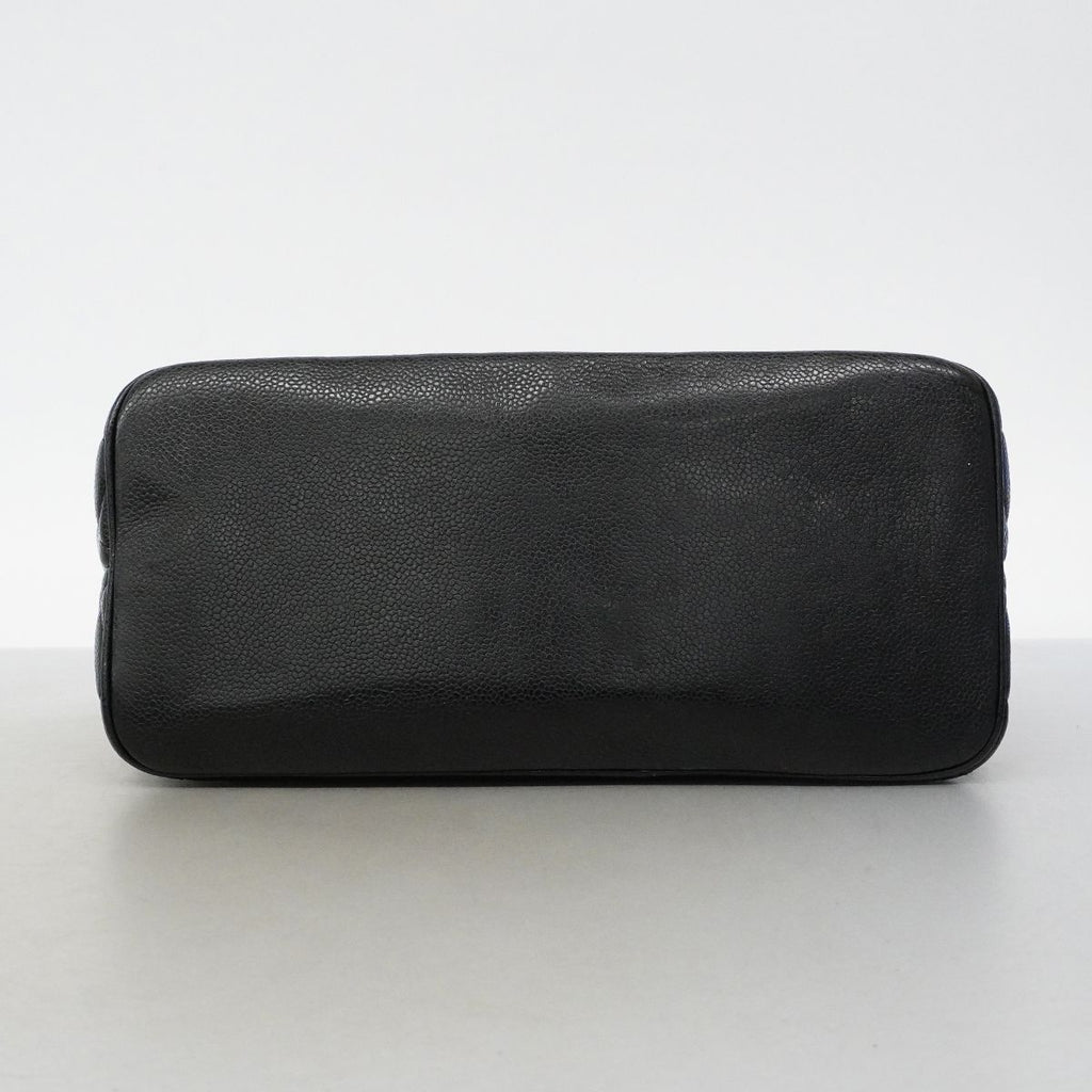 Chanel Tote Reissue Caviar Leather Black Gold — view 3