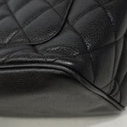 Chanel Tote Reissue Caviar Leather Black Gold — view 6