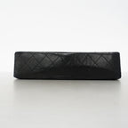 Chanel Shoulder Bag Quilted Limited Edition Lambskin Black Gold Silver — view 3