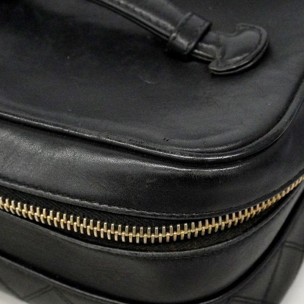 Chanel Vanity Bag Bicolor Lambskin Black Gold — view 7