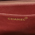 Chanel Shoulder Bag Deca Quilted Lambskin Black Gold — view 5