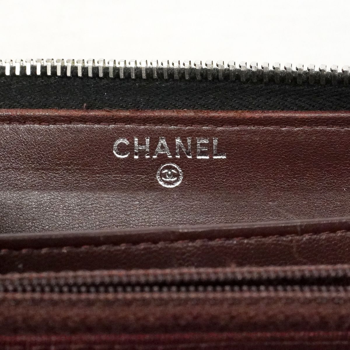 Chanel Wallet Quilted Lambskin Black Silver — view 5