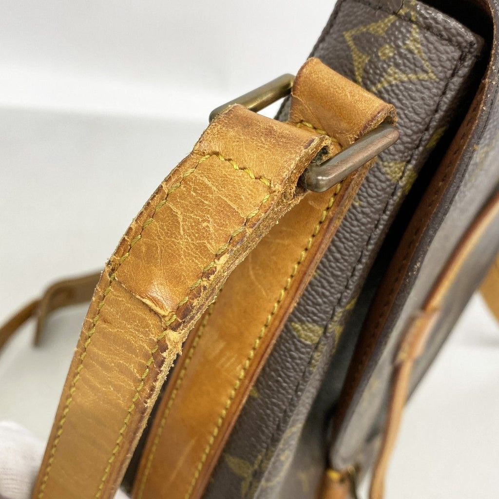 Louis Vuitton Shoulder Bag Monogram Cite GM Brown — view 9