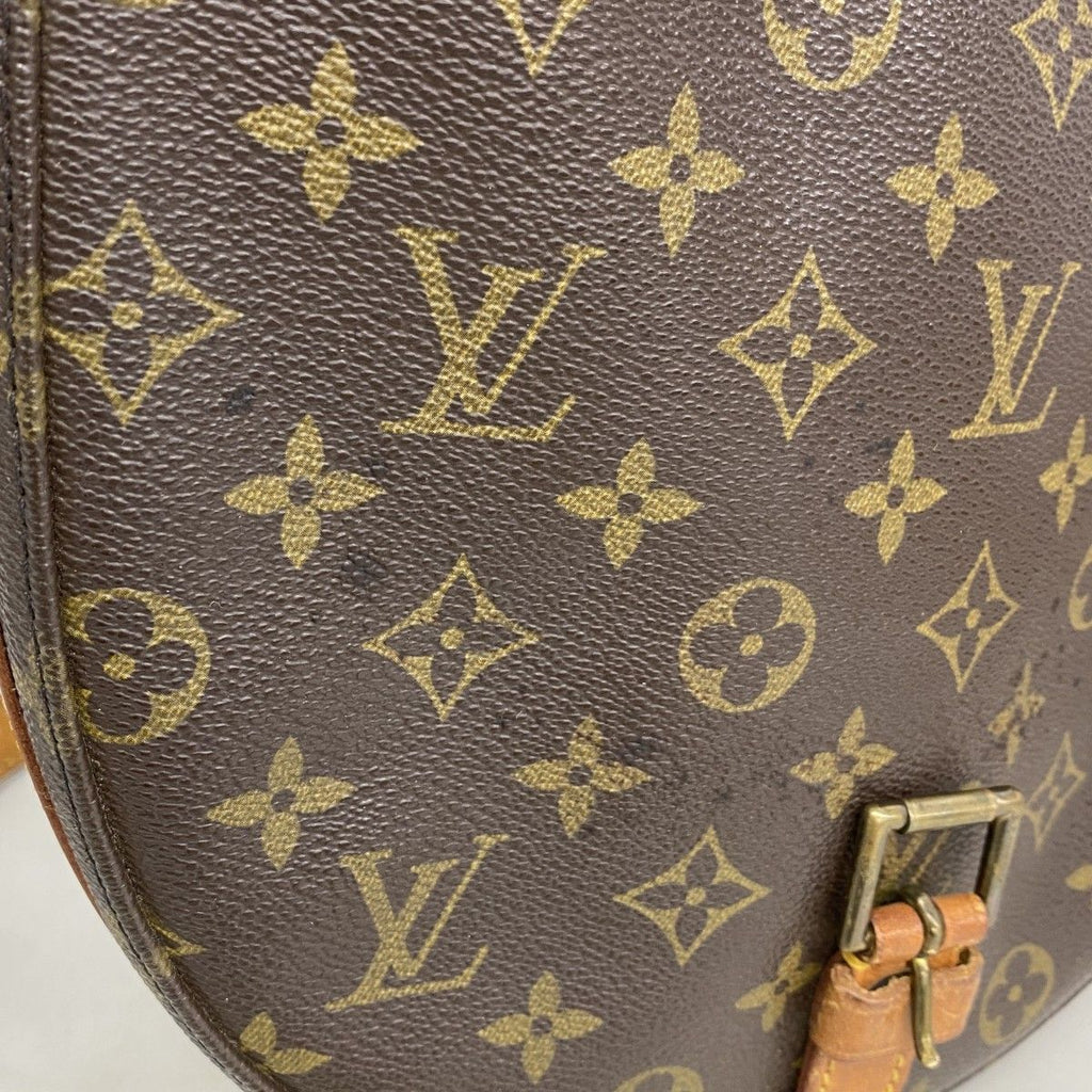 Louis Vuitton Shoulder Bag Monogram Cite GM Brown — view 8