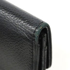 Chanel Card Case Caviar Leather Black Silver — view 7