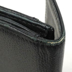 Chanel Card Case Caviar Leather Black Silver — view 6