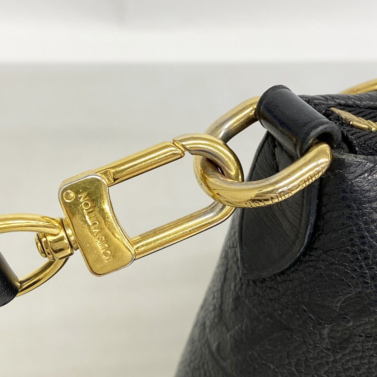 Louis Vuitton Shoulder Bag Monogram Empreinte Tote MM Noir 2-Way — view 9