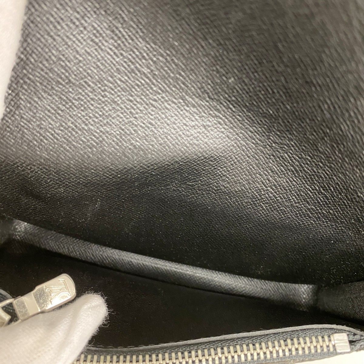 Louis Vuitton Waist Bag Damier Graphite Ceinture Pochette Homme Black — view 4