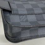 Louis Vuitton Waist Bag Damier Graphite Ceinture Pochette Homme Black — view 7