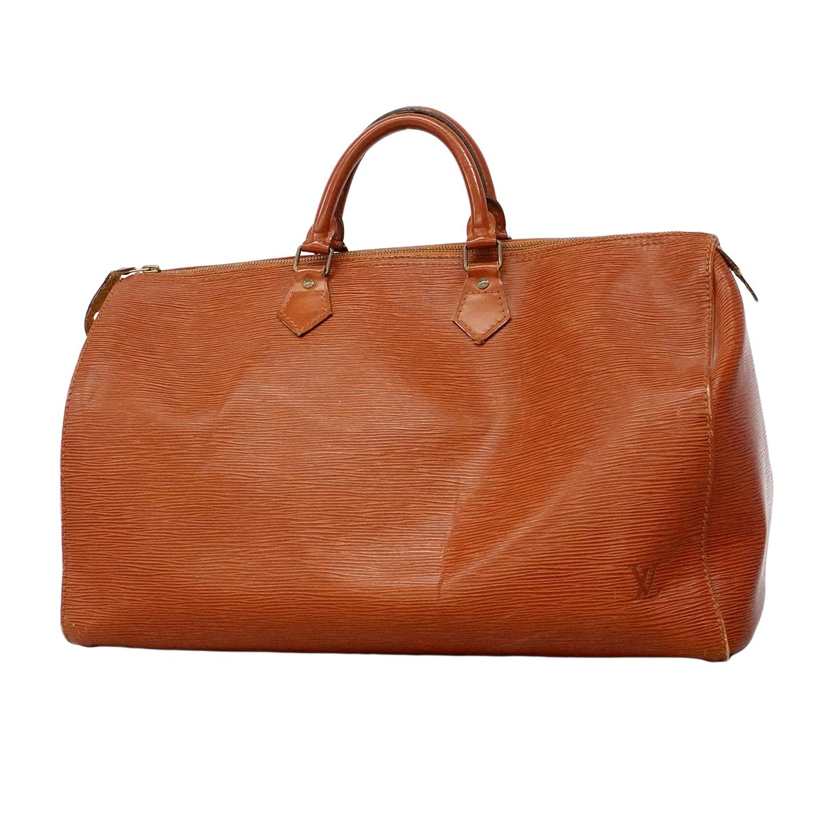 Louis Vuitton Handbag Epi Speedy 40 Kenya Brown