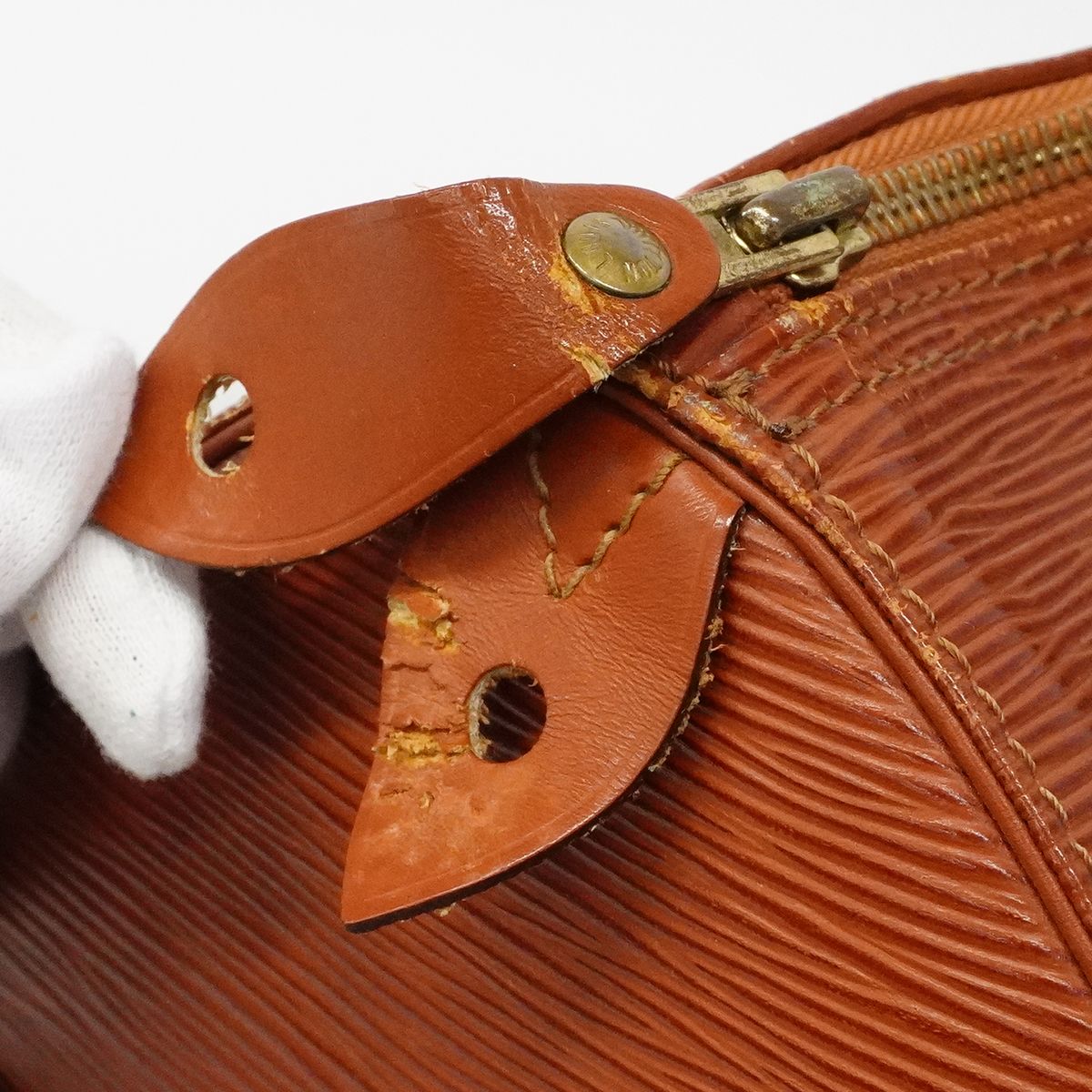 Louis Vuitton Handbag Epi Speedy 40 Kenya Brown — view 9