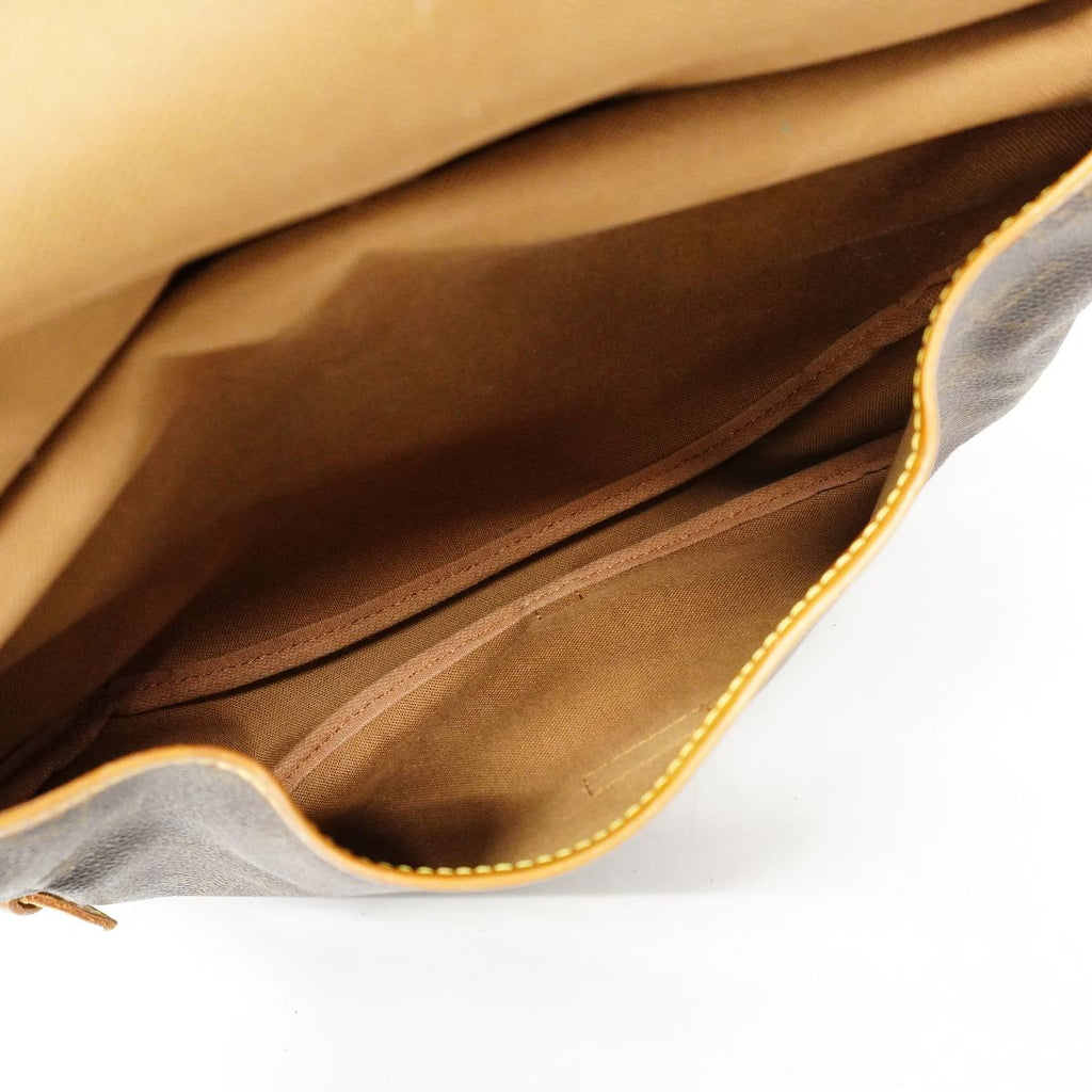 Louis Vuitton Shoulder Bag Monogram Saumur 30 Brown — view 4