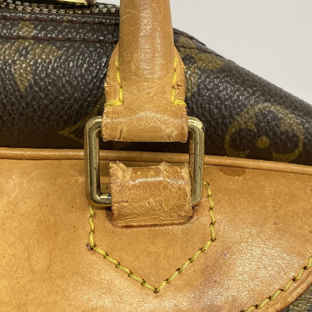 Louis Vuitton Handbag Monogram Deauville Brown — view 7