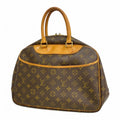 Louis Vuitton Handbag Monogram Deauville Brown