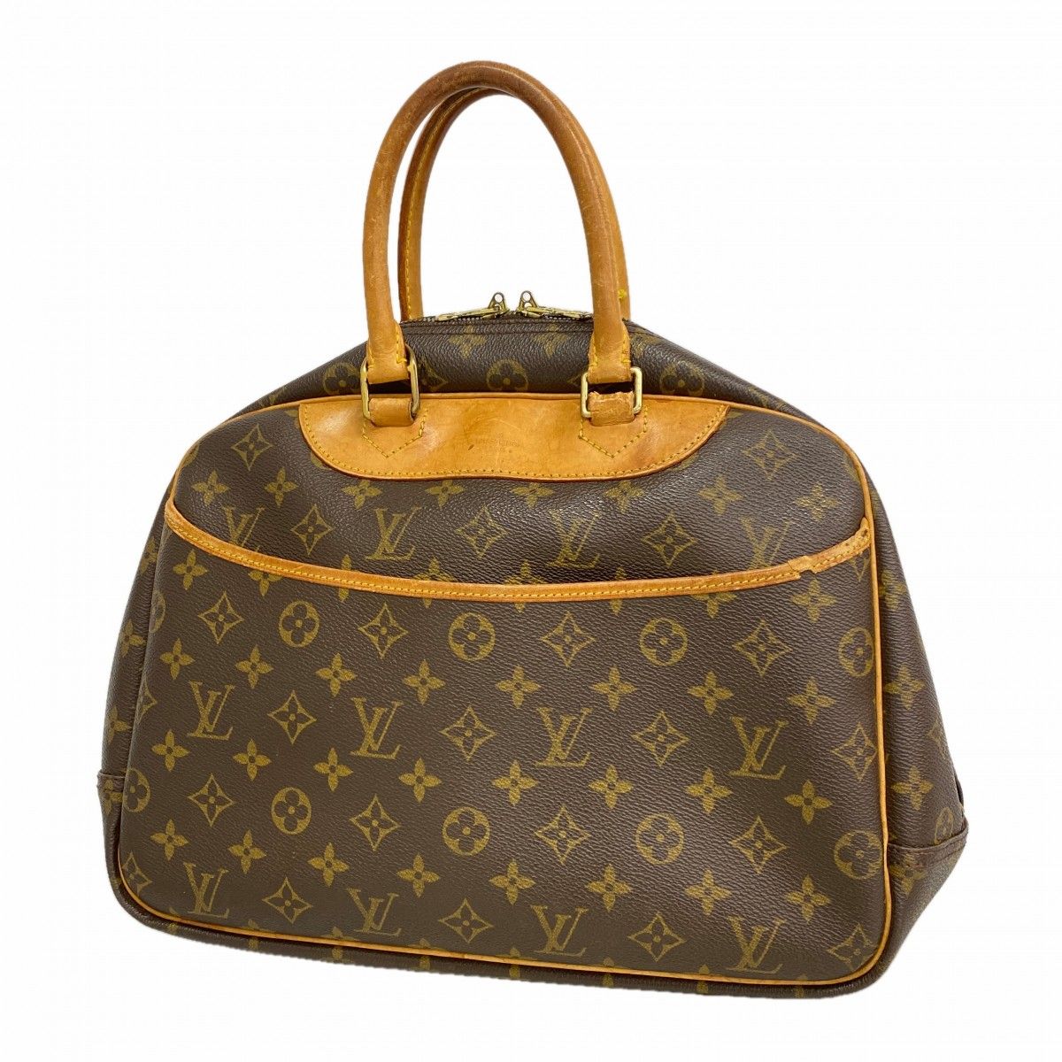 Louis Vuitton Handbag Monogram Deauville Brown