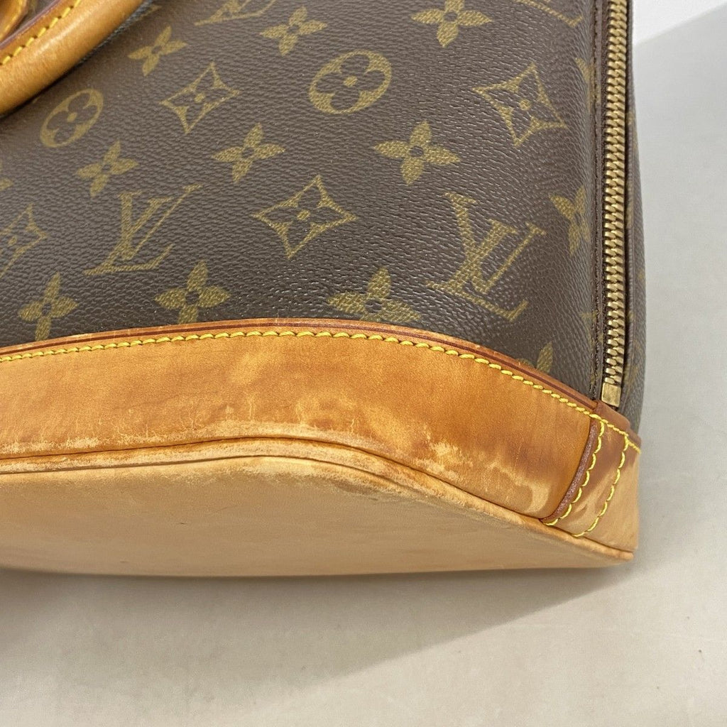 Louis Vuitton Handbag Monogram Alma Brown — view 6