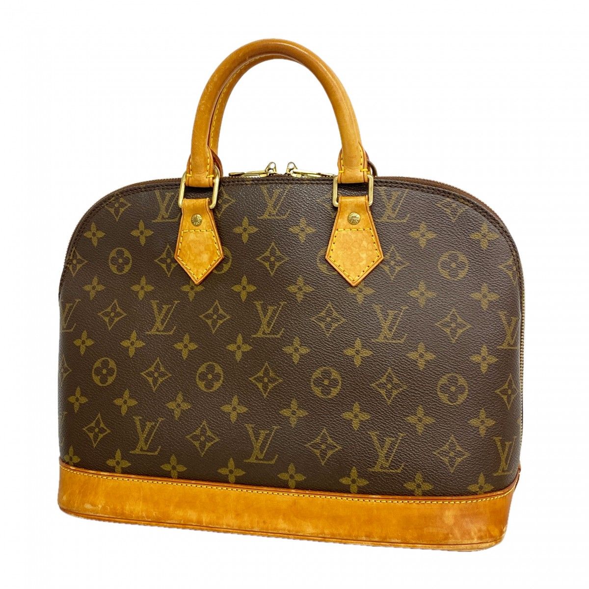 Louis Vuitton Handbag Monogram Alma Brown