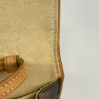 Louis Vuitton Shoulder Bag Monogram Pochette Twin GM Brown — view 8