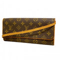 Louis Vuitton Shoulder Bag Monogram Pochette Twin GM Brown