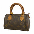 Louis Vuitton Handbag Monogram Mini Speedy Brown