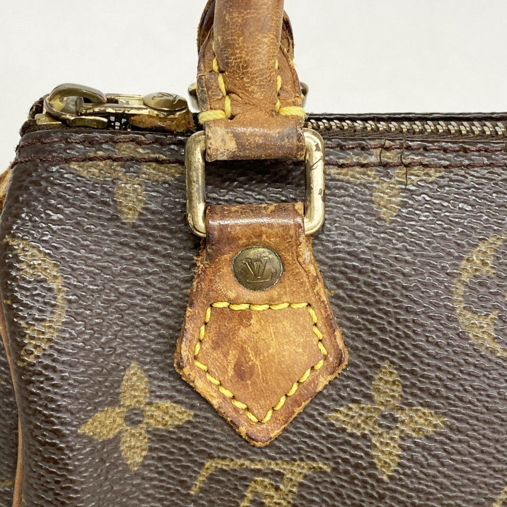 Louis Vuitton Handbag Monogram Mini Speedy Brown — view 8