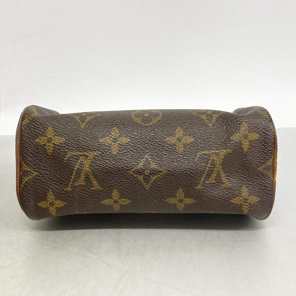 Louis Vuitton Handbag Monogram Mini Speedy Brown — view 3