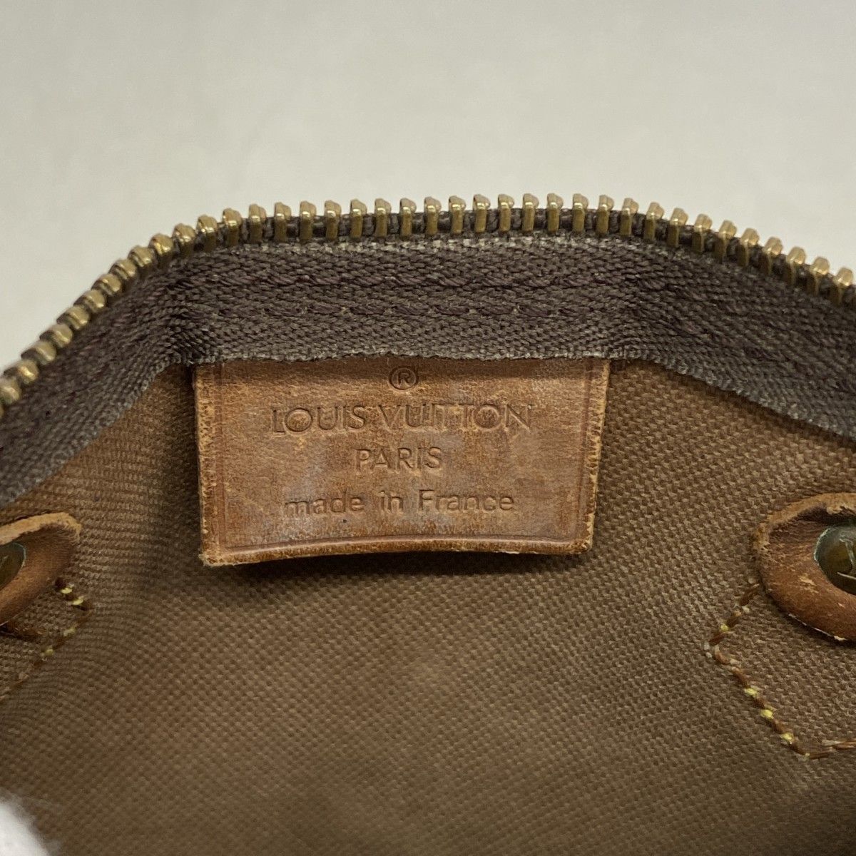 Louis Vuitton Handbag Monogram Mini Speedy Brown — view 5