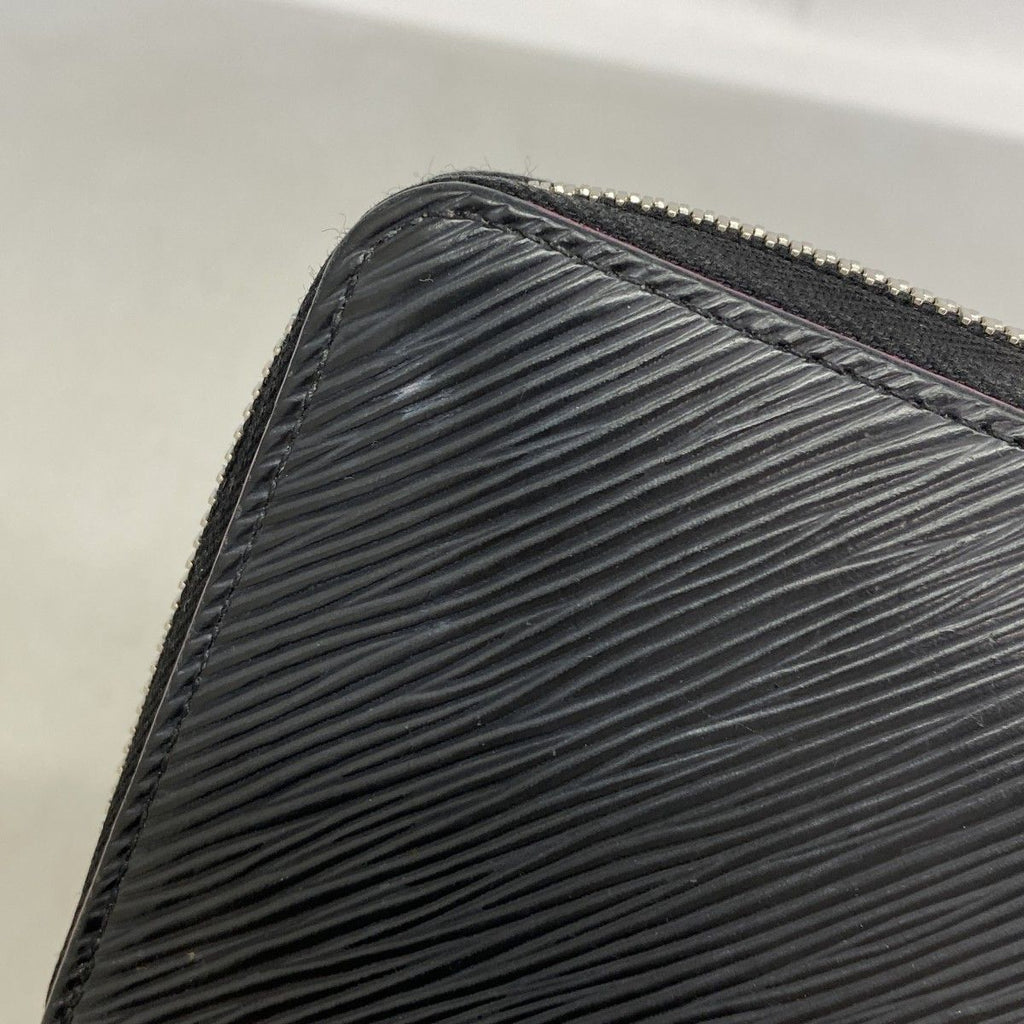 Louis Vuitton Wallet Epi Zippy Noir Hot Pink — view 5