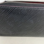 Louis Vuitton Wallet Epi Zippy Noir Hot Pink — view 6